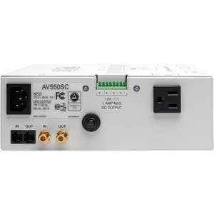 Eaton Tripp Lite Series 550VA Audio/Video Backup Power Block - Exclusive UPS Protection for Structured Wiring Enclosure - 