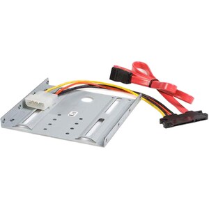 StarTech 2.5in Hard Drive to 3.5in Drive Bay Mounting Kit, TAA - Mount a 2.5in SATA hard drive to any computer with an ava