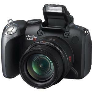 Canon PowerShot SX10 IS 10 Megapixel Bridge Camera - 6.4 cm (2.5")LCD - Electronic Viewfinder - 20x Optical Zoom - 4x Digi