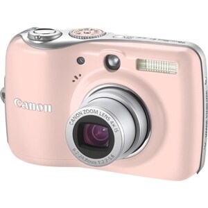 Canon PowerShot E1 10 Megapixel Compact Camera - Pink - 6.4 cm (2.5")LCD - Optical Viewfinder - 4x Optical Zoom - 4x Digit