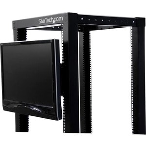 StarTech Universal VESA LCD Monitor Mounting Bracket for 19in Rack or Cabinet, TAA - Mount a 17-19 inch LCD panel into a s