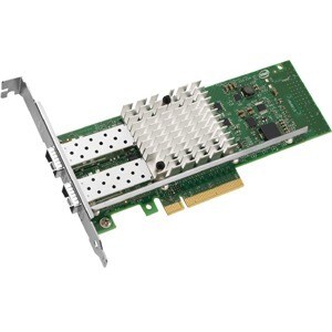 Intel® Ethernet Converged Network Adapter X520-DA2 - PCI Express x8 - 10GBase-X - Internal - Low-profile, Full-height - Fu