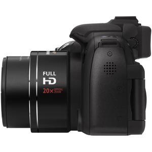 Canon PowerShot SX1 IS 10 Megapixel Bridge Camera - 7.1 cm (2.8")LCD - Electronic Viewfinder - 20x Optical Zoom - 4x Digit