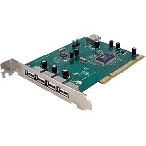 StarTech.com 7 Port PCI USB Card Adapter - Add 7 USB 2.0 Ports to your PC through a PCI slot - pci to usb - pci usb contro