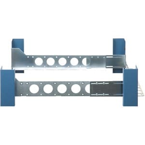 Rack Solutions 3U Universal Rail 24in (D) with Wirebar - Steel - 200 lb