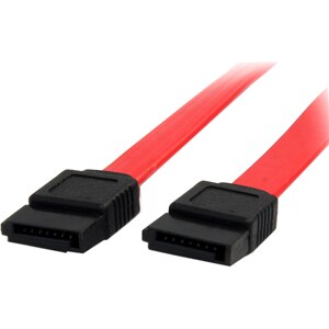 StarTech Serial ATA Cable - This high quality SATA cable is designed for connecting SATA drives even in tight spaces. - 18