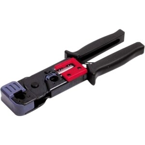 StarTech.com RJ45 RJ11 Crimp Tool with Cable Stripper - RJ45+RJ11 Strip & Crimp Tool - Crimp tool - Metal - 323.2 g - Easy