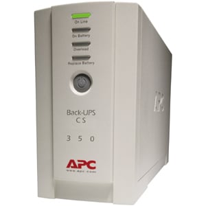 APC by Schneider Electric Back-UPS BK350EI Standby-UPS - 350 VA/210 W - Turm - 4,70 Minute(n) Stand-by - 220 V AC Eingang 