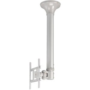 Neomounts Neomounts Pro FPMA-C200 Ceiling Mount for Flat Panel Display - Silver - Height Adjustable - 25.4 cm to 101.6 cm 