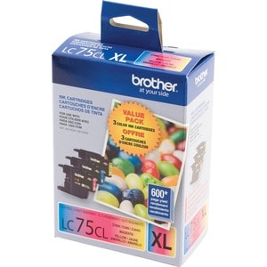 Brother LC753PKS Original Ink Cartridge - Inkjet - Cyan, Magenta, Yellow - 3 / Pack