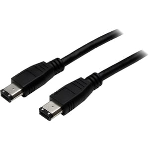 StarTech.com FireWire Cable - First End: 1 x 6-pin FireWire - Male - Second End: 1 x 6-pin FireWire - Male - 400 Mbit/s - 