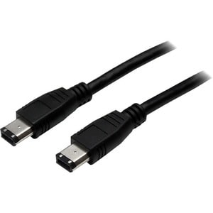 StarTech.com - IEEE-1394 FireWire cable - 6 pin FireWire (M) - 6 pin FireWire (M) - ( IEEE 1394 ) - 10 ft - First End: 1 x
