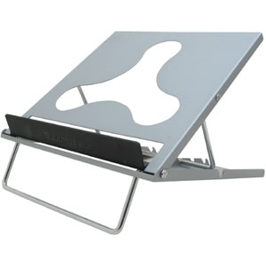 Atdec V-14T Notebook Stand - Up to 35.6 cm (14") Screen Support - 2.99 kg Load Capacity - 1.3 cm Height x 21 cm Width x 21