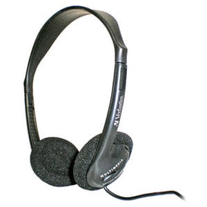 Verbatim Wired Over-the-head Binaural Stereo Headphone - Semi-open - 32 Ohm - 20 Hz to 20 kHz - 2 m Cable