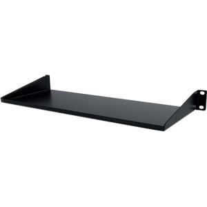 StarTech.com 1U Server Rack Shelf, Universal Rack Mount Cantilever Tray for 19" Network Equipment Rack, Heavy Duty Steel, 