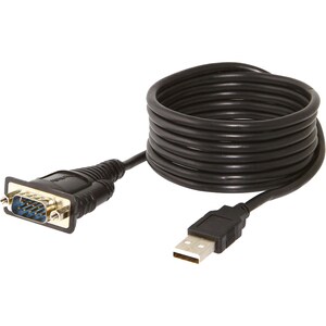 Sabrent USB to Serial Cable - 6 ft Serial Data Transfer Cable for Phone, PDA, Camera, Modem - First End: 1 x USB 2.0 Type 