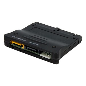 StarTech.com Bi-Directional SATA IDE Adapter Converter - 1 x 40-pin IDE Female - 1 x 4-pin SP4 Power Male, 2 x 7-pin SATA 