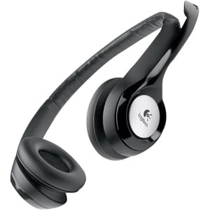 Logitech ClearChat H390 Kabel Kopfbügel Stereo Headset - Schwarz - Binaural - Geschlossen - 20 Hz bis 20 kHz Frequenzgang 