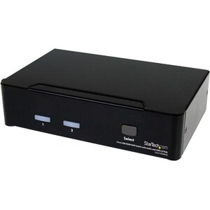 StarTech.com Switch KVM HDMI USB 2 porte, con audio e hub USB 2.0 - 2 Computer - 1 Utente Locale - WUXGA - 1920 x 1200 - 3