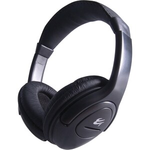 connektgear Wired Over-the-head Stereo Headset - Black - Binaural - Circumaural - 32 Ohm - 20 Hz to 20 kHz - 180 cm Cable 