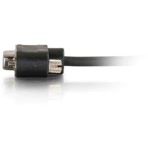C2G 35ft CMG-Rated DB9 Low Profile Null Modem F-F - 35 ft Serial Data Transfer Cable - First End: 1 x 9-pin DB-9 RS-232 Se