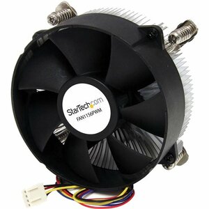 StarTech.com 95mm CPU Cooler Fan with Heatsink for Socket LGA1156/1155 with PWM - 95 mm Maximum Fan Diameter - 1 x Fan(s) 