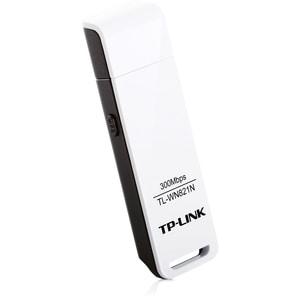 TP-Link TL-WN821N IEEE 802.11n Wi-Fi Adapter - USB - 300 Mbit/s - 2.48 GHz ISM - External