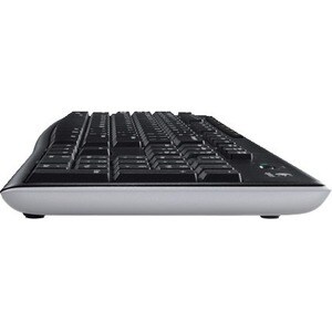 Logitech K270 Teclado - Sem fios Conectividade - USB Interface - RF - 10 m - 2.40 GHz - E-mail, Reprodução/Pausa, Controlo