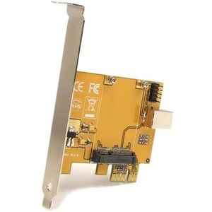 StarTech.com PCI Express to Mini PCI Express Card Adapter - 1 x Mini PCI Express, 1 x IDC