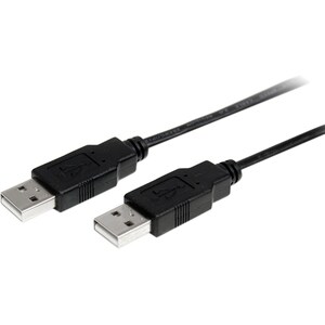 StarTech.com 1m USB 2.0 A to A Cable - M/M - 1m USB 2.0 aa Cable - USB a male to a male Cable - USB - 1m - 1 Pack - 1 x Ty