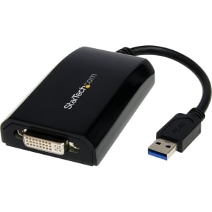 StarTech.com USB 3.0 to DVI External Video Card Multi Monitor Adapter - 2048x1152 - Connect a DVI display through SuperSpe