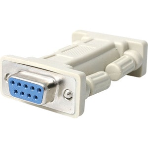 StarTech.com DB9 RS232 Serieller Nullmodem-Adapter - Buchse/Buchse - Weiß