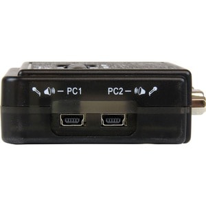 StarTech.com 2 Port USB KVM Switch Kit mit Audio und Kabeln - 2 Computer - VGA - 2048 x 1536