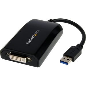 StarTech.com USB 3.0 auf DVI / VGA Video Adapter - Externe Multi Monitor Grafikkarte - 2048x1152 - Erster Anschluss: 1 x T