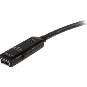 StarTech.com - Cable Extensor Alargador USB 3.0 SuperSpeed Activo de 5m -  USB A Macho a Hembra - Negro