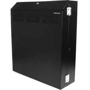 StarTech.com 4U 48cm Secure Horizontal Wall Mountable Server Rack - 2 Fans Included - Wall-mount your server or networking