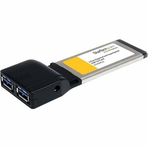 StarTech.com 2 Port ExpressCard SuperSpeed USB 3.0 Card Adapter with UASP Support - 5Gbps - Add 2 USB 3.0 ports to your La