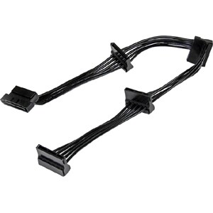 StarTech.com Câble adaptateur répartiteur d'alimentation SATA 4x - Cable for Disque dur, Ordinateur, Disque Optique, Systè
