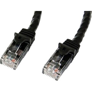 StarTech.com 10m CAT6 Ethernet Cable - Black Snagless Gigabit - 100W PoE UTP 650MHz Category 6 Patch Cord UL Certified Wir
