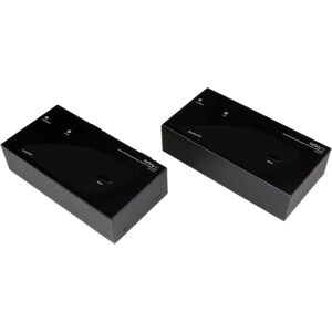 StarTech.com Extender console KVM a doppio VGA USB tramite Cat5 - 200 m - 2 Computer - 2 Utente Locale - 198,12 m Range - 