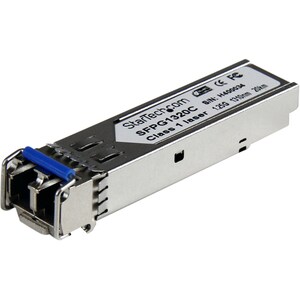StarTech.com Cisco Compatible Gigabit Fiber SFP Transceiver Module SM LC w/ DDM - 20 km (Mini-GBIC) - For Data Networking,