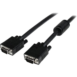 StarTech.com 1m Coax High Resolution Monitor VGA Cable - HD15 M/M - VGA Extension Cable - HD15 to HD15 Cable - VGA Monitor