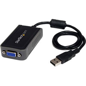StarTech.com USB 2.0 to VGA Adapter, USB to VGA Monitor Converter for Windows, 1440x900 (no support for macOS/ChromeOS/Lin