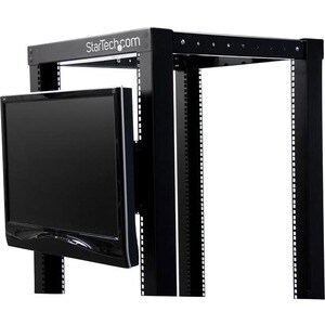 StarTech.com Universal VESA LCD Monitor Mounting Bracket for 19in Rack or Cabinet - For Flat Panel Display - 17" to 19" Sc