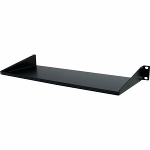 StarTech.com 1U Server Rack Shelf, Universal Rack Mount Cantilever Tray for 19" Network Equipment Rack, Heavy Duty Steel, 