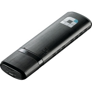 D-Link DWA-182 IEEE 802.11ac Wi-Fi Adapter - USB 3.0 - 1.17 Gbit/s - 2.40 GHz ISM - 5 GHz UNII - External