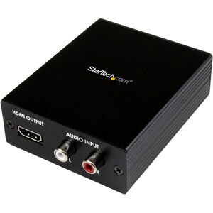 StarTech.com Component / VGA Video and Audio to HDMIÂ® Converter - PC to HDMI - 1920x1200 - Functions: Signal Conversion -