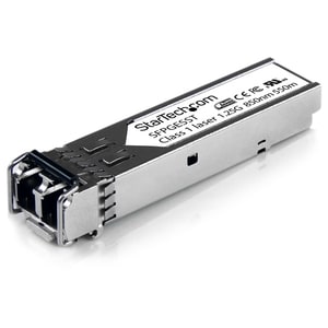 StarTech.com Cisco SFP-GE-S Compatible SFP Module - 1000BASE-SX - 1GE Gigabit Ethernet SFP 1GbE Multimode Fiber MMF Optic 