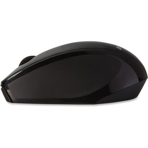 Verbatim Wireless Notebook Multi-Trac Blue LED Mouse - Black - Blue Optical - Wireless - Radio Frequency - 2.40 GHz - Blac