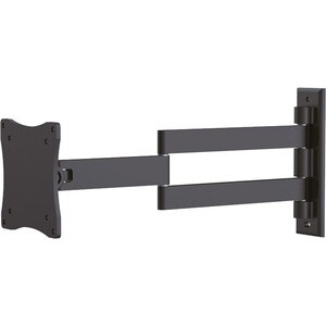 Newstar TV/Monitor Wall Mount (Full Motion) for 10"-27" Screen - Black - 25.4 cm to 61 cm (24") Screen Support - 12 kg Loa